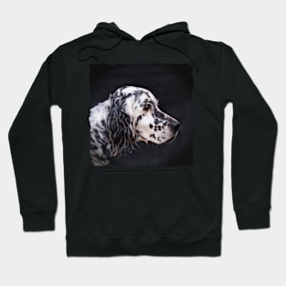 English Setter With Hazel Eyes Hoodie